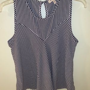 striped tank blouse